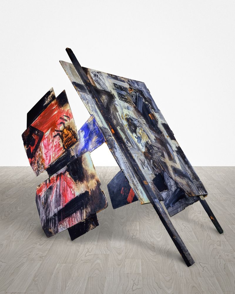 Emilio Vedova, Omaggio a Dada Berlin ´64/´65 n. 13. Foto Vittorio Pavan, Venedig © Fondazione Emilio e Annabianca Vedova, Venedig